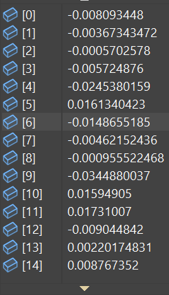 OpenAi embeddings result